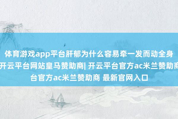 体育游戏app平台肝郁为什么容易牵一发而动全身呢？中医认为-开云平台网站皇马赞助商| 开云平台官方ac米兰赞助商 最新官网入口
